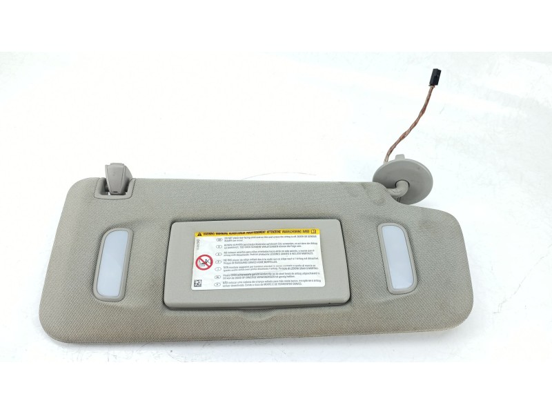 Recambio de parasol derecho para opel zafira tourer c (p12) 1.6 cdti (75) referencia OEM IAM 13395034  