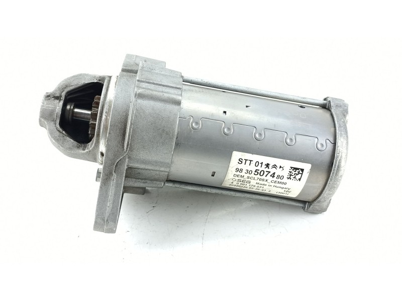 Recambio de motor arranque para opel mokka 1.2 (76) referencia OEM IAM 9830507480  