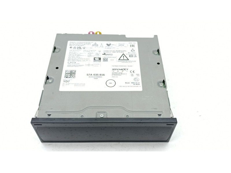 Recambio de sistema audio / radio cd para skoda karoq (nu7, nd7) 2.0 tdi referencia OEM IAM 57A035816  