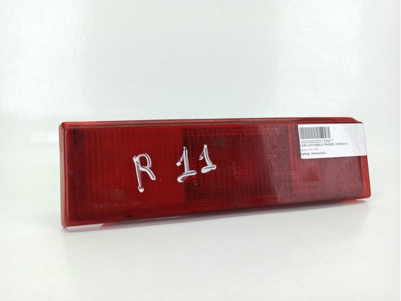 Recambio de faro antiniebla trasero derecho para renault r11 gtd referencia OEM IAM 2450440504  