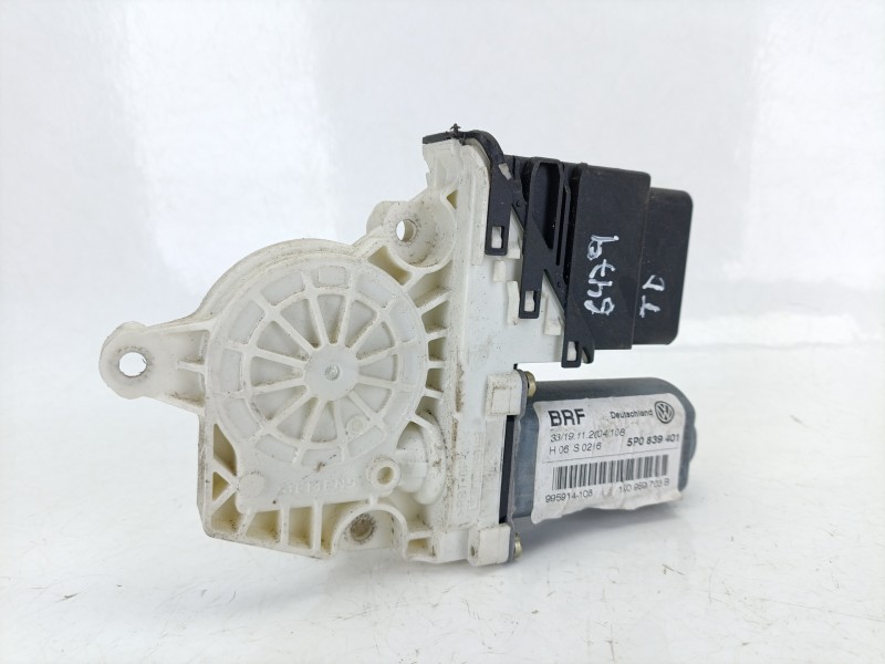 Recambio de motor elevalunas trasero derecho para seat altea (5p1) 1.9 tdi referencia OEM IAM 5P0839401  