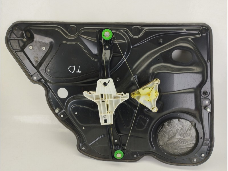 Recambio de elevalunas trasero derecho para volkswagen passat b6 (3c2) 1.9 tdi referencia OEM IAM 3C4839756F  