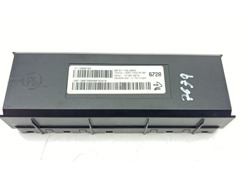 Recambio de modulo electronico para opel zafira tourer c (p12) 1.6 cdti (75) referencia OEM IAM 13586728  