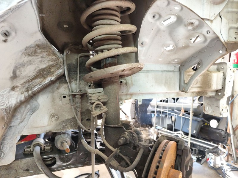 Recambio de amortiguador delantero derecho para citroën jumpy iii furgoneta (v_) 2.0 bluehdi 120 referencia OEM IAM 9821596680  