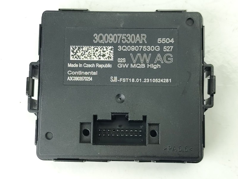 Recambio de modulo electronico para audi a1 sportback (gba) 30 tfsi referencia OEM IAM 3Q0907530AR  