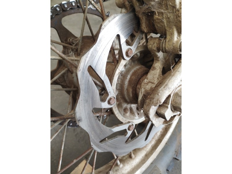 Recambio de disco de freno trasero para ktm exc exc 125 referencia OEM IAM   