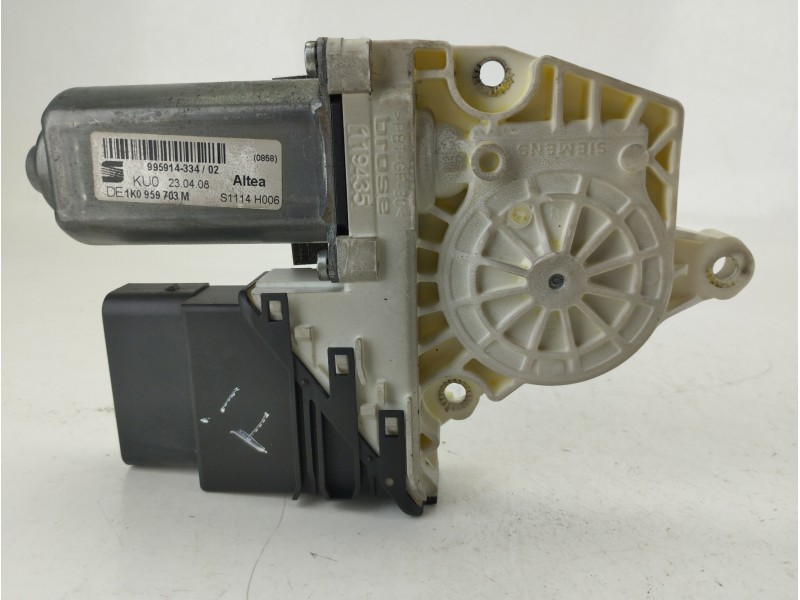 Recambio de motor elevalunas trasero izquierdo para seat altea xl (5p5, 5p8) 1.9 tdi referencia OEM IAM 1K0959703M  