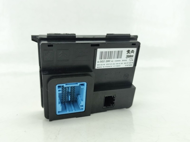 Recambio de modulo electronico para citroën c4 cactus 1.5 bluehdi 100 referencia OEM IAM 9832228080  