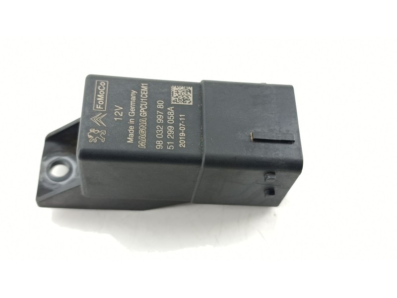 Recambio de caja precalentamiento para citroën c4 cactus 1.5 bluehdi 100 referencia OEM IAM 9803299780  