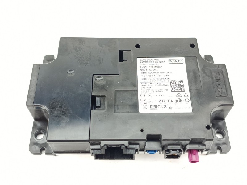 Recambio de modulo electronico para ford transit custom v362 autobús (f3) 1.0 ecoboost phev referencia OEM IAM NU5T14H074DZR  