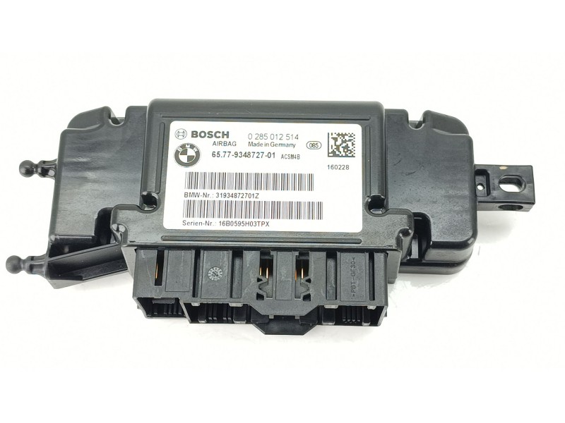Recambio de centralita airbag para bmw 3 gran turismo (f34) 320 d referencia OEM IAM 285012514  