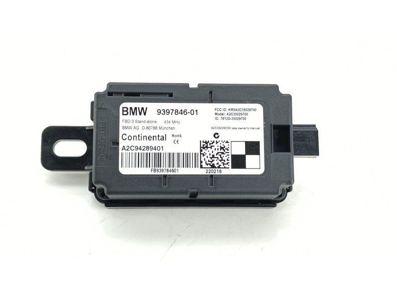 Recambio de modulo electronico para bmw 3 gran turismo (f34) 320 d referencia OEM IAM 939784601  