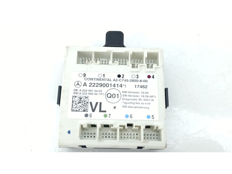 Recambio de modulo electronico para mercedes-benz clase c (w205) c 350 e (205.047) referencia OEM IAM A2229001414  