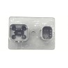 Recambio de caja precalentamiento para jeep compass (mp, m6, mv, m7) 1.6 crd referencia OEM IAM 281003172  