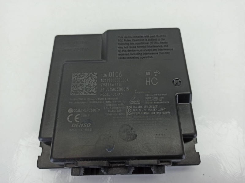 Recambio de modulo electronico para opel mokka / mokka x (j13) 1.4 (_76) referencia OEM IAM 13510106  