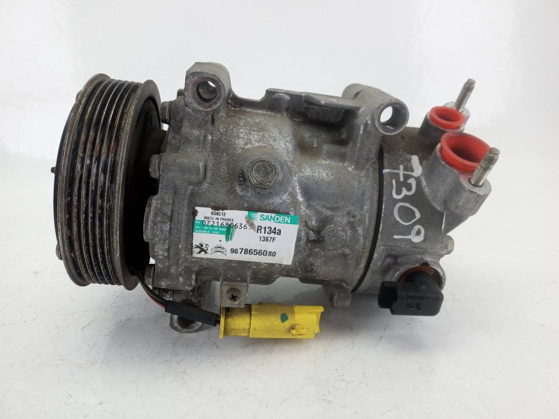 Recambio de compresor aire acondicionado para peugeot 308 i (4a_, 4c_) 1.6 hdi referencia OEM IAM 9678656080  