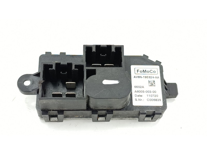 Recambio de resistencia calefaccion para ford focus iii turnier 1.6 tdci referencia OEM IAM AV6N19E624AA  