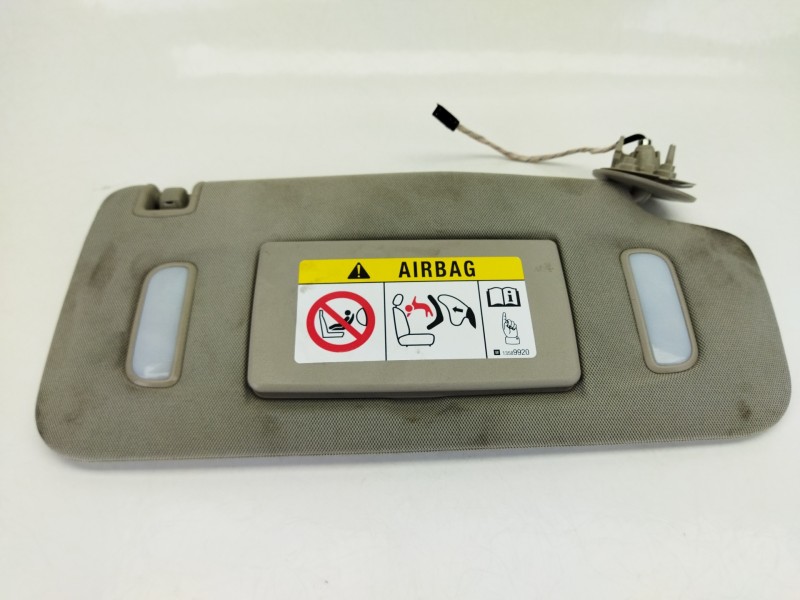 Recambio de parasol derecho para opel mokka / mokka x (j13) 1.4 (_76) referencia OEM IAM 42424581  