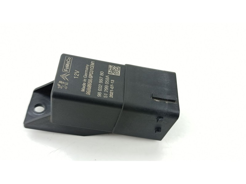 Recambio de caja precalentamiento para peugeot partner furgoneta/monovolumen (k9) 1.5 bluehdi 100 referencia OEM IAM 9803299780 