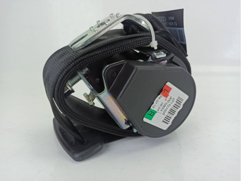 Recambio de cinturon seguridad trasero izquierdo para audi a4 b8 (8k2) 2.0 tdi referencia OEM IAM 8K0857805Q  