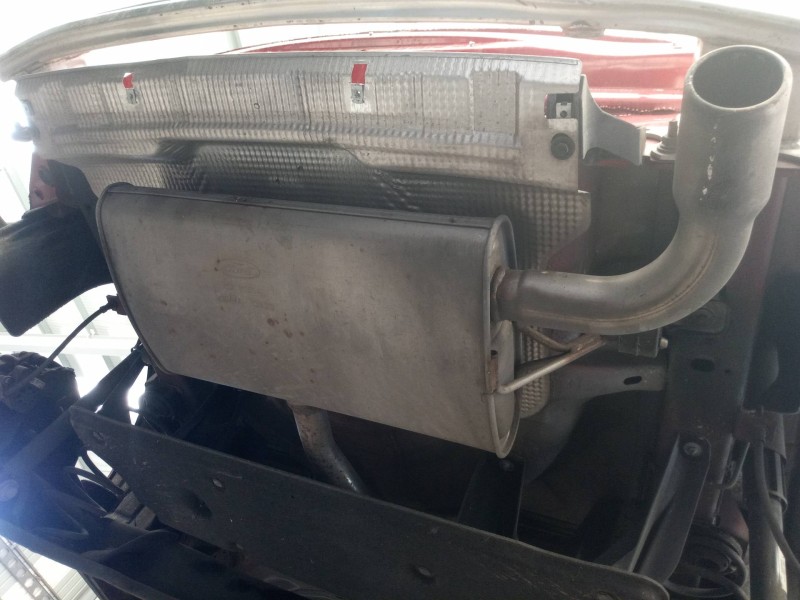 Recambio de silenciador trasero para ford focus iv (hn) 1.5 ecoblue referencia OEM IAM   