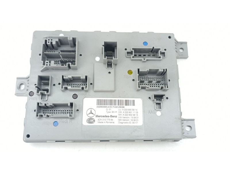 Recambio de modulo confort para mercedes-benz clase c (w205) c 350 e (205.047) referencia OEM IAM A2229005914  