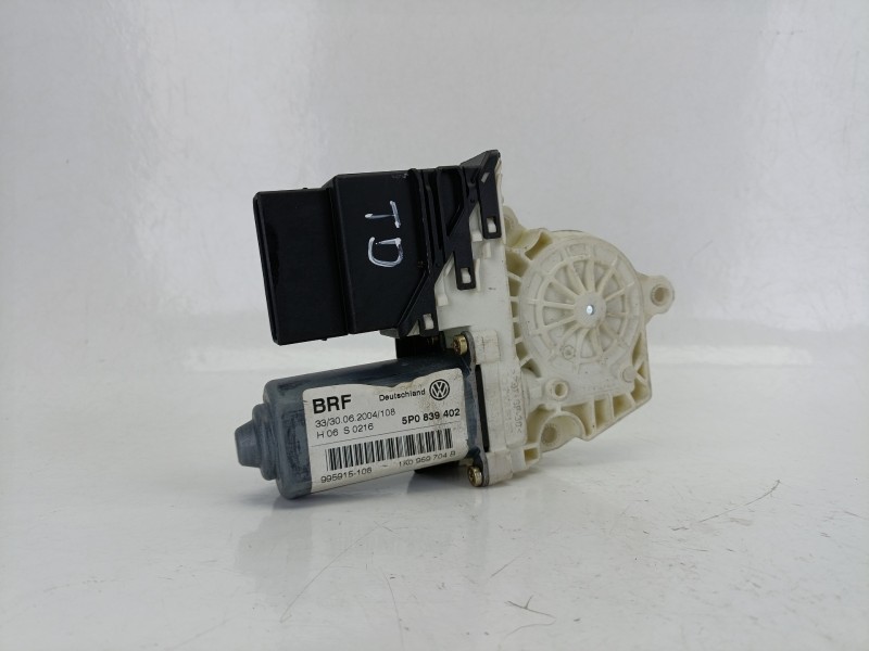 Recambio de motor elevalunas trasero derecho para seat altea (5p1) 1.9 tdi referencia OEM IAM 5P0839402  