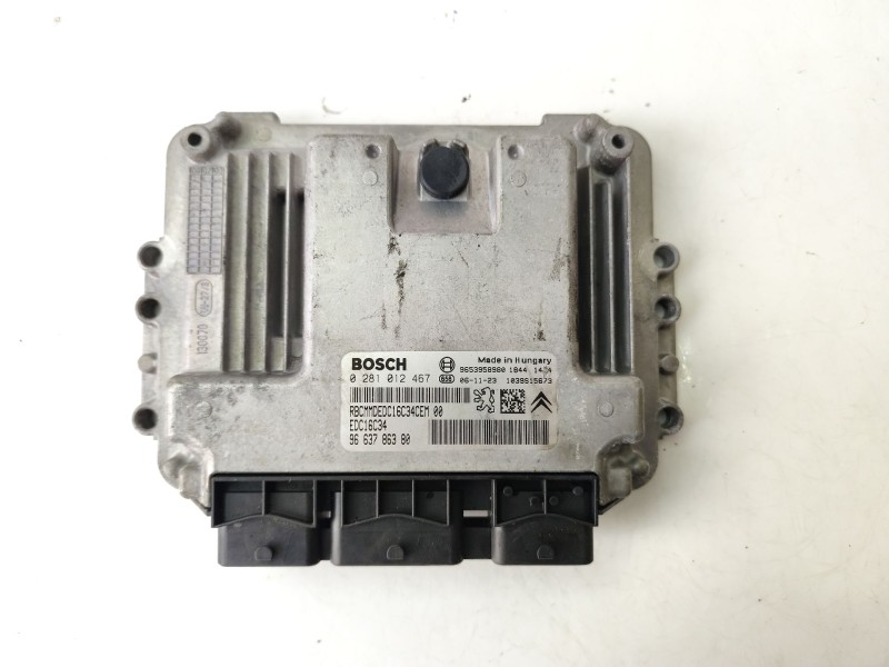 Recambio de centralita motor uce para peugeot 207/207+ (wa_, wc_) 1.6 hdi referencia OEM IAM 0281012467  