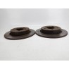 Recambio de disco de freno trasero para ford focus iii 1.5 tdci referencia OEM IAM 1704765  