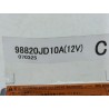 Recambio de centralita airbag para nissan qashqai i (j10, nj10) 2.0 dci referencia OEM IAM 98820JD10A  
